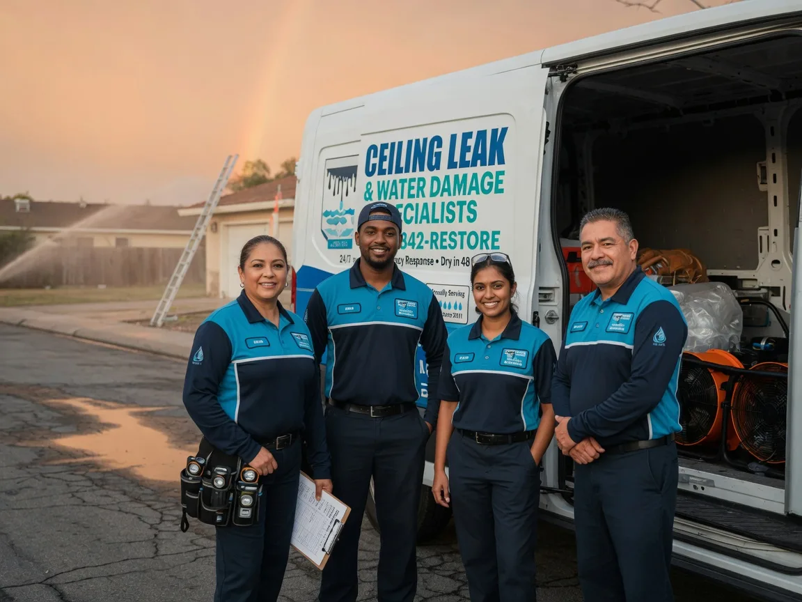 Ceiling Leak Cleanup company in Elroy, WI