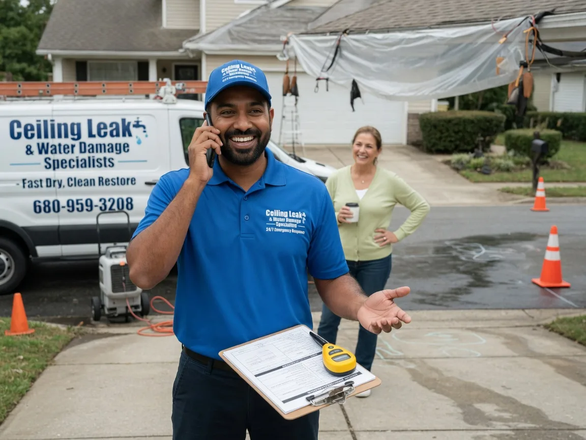 Ceiling Leak Cleanup Elroy, WI FAQs
